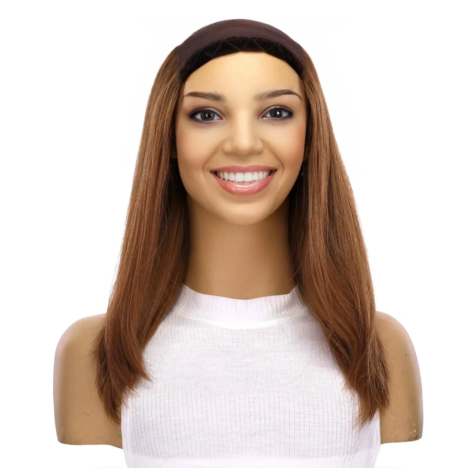 16" HatFall Wig Copper