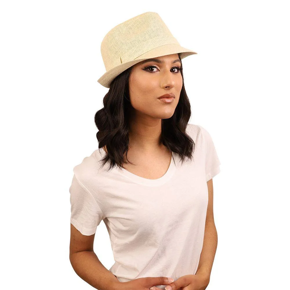 16" HatFall Wig Natural Black