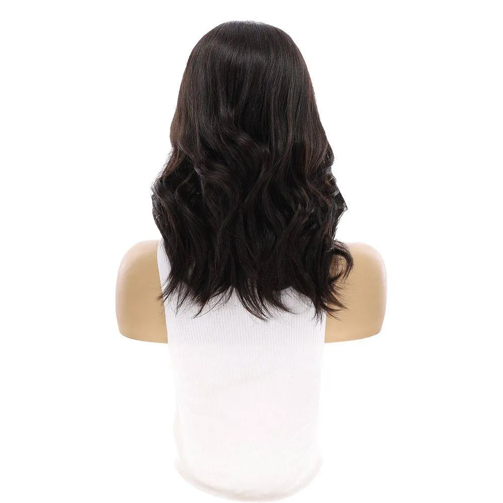 16" HatFall Wig Natural Black