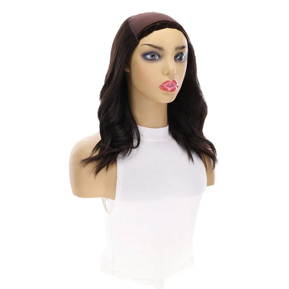16" HatFall Wig Natural Black