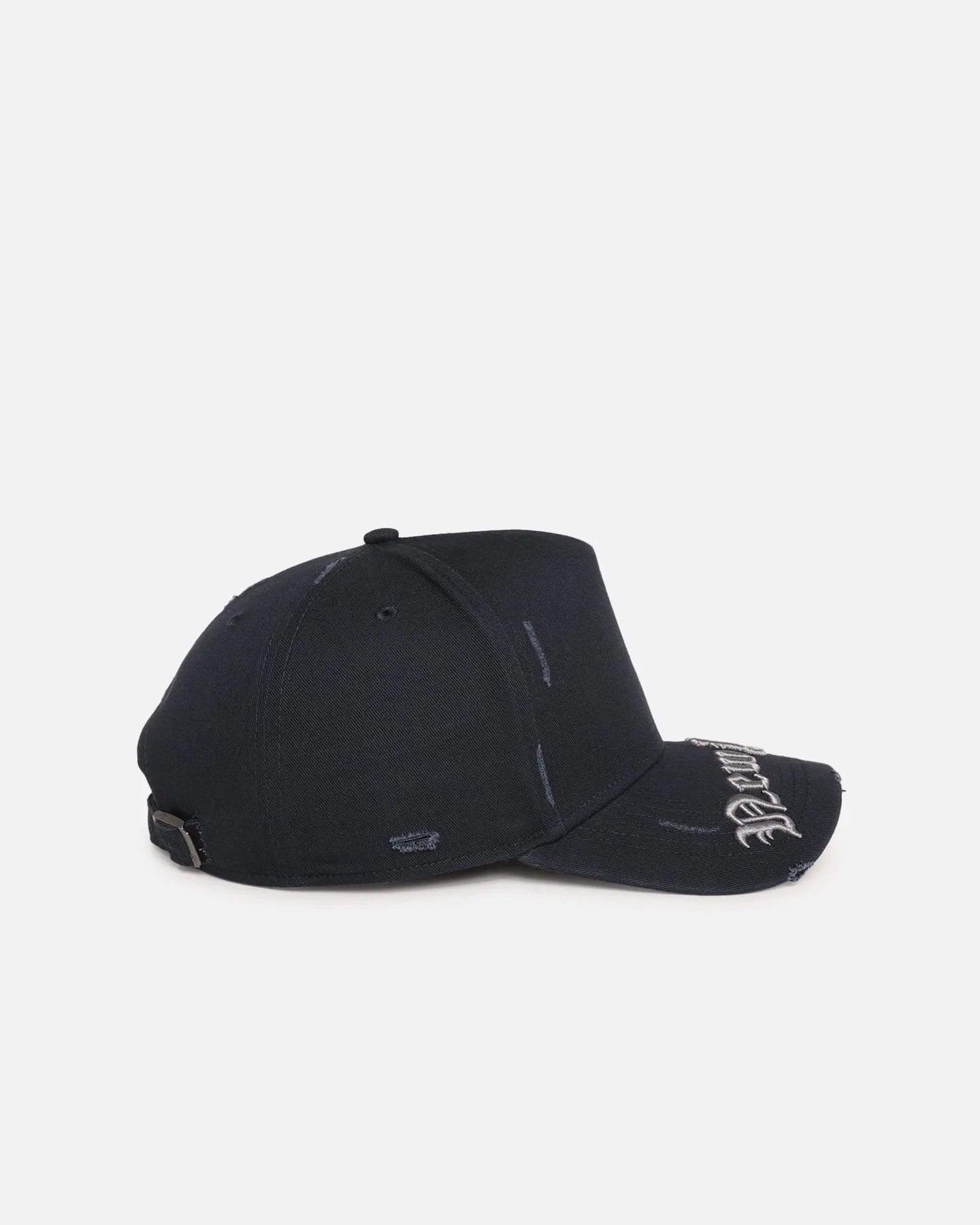47 Brand New York Yankees 'Destruct Gothic Visor' 47 Offside Strapback Navy/Navy