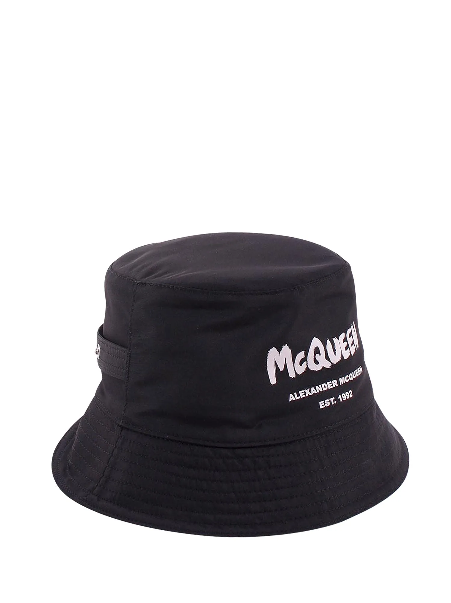 Alexander McQueen Logo Printed Bucket Hat