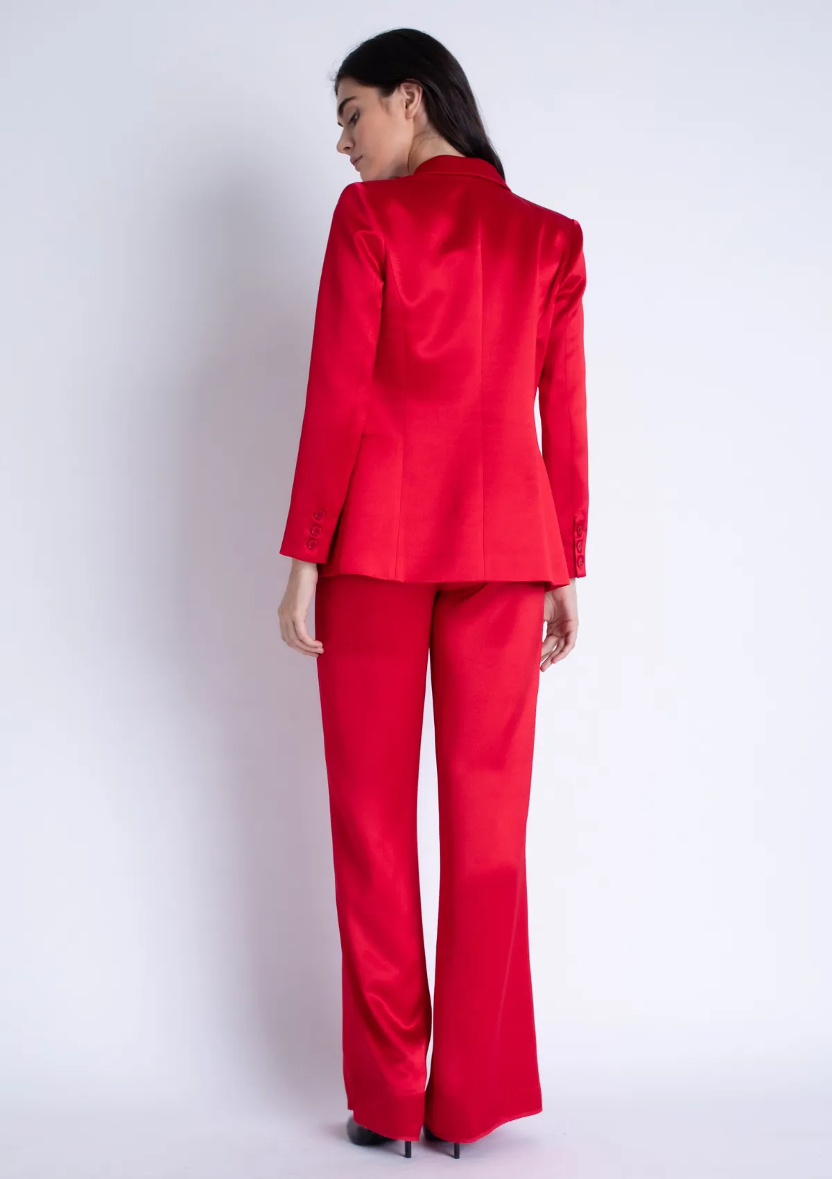 Alicia Trouser - Ruby Red
