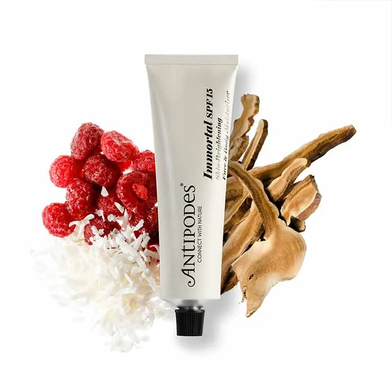 Antipodes Immortal SPF 15 Skin Brightening Face and Body Moisturiser