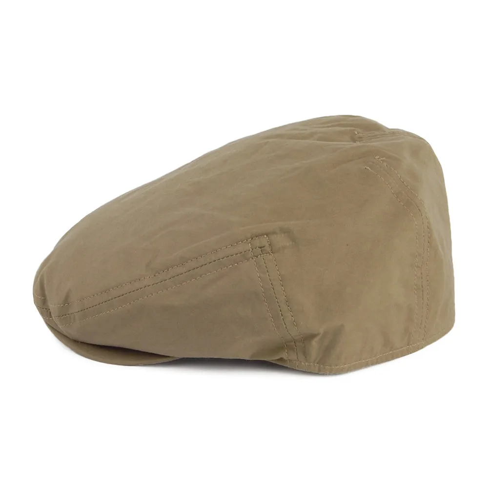Barbour Hats Irvine Light Wax Flat Cap - Light Green