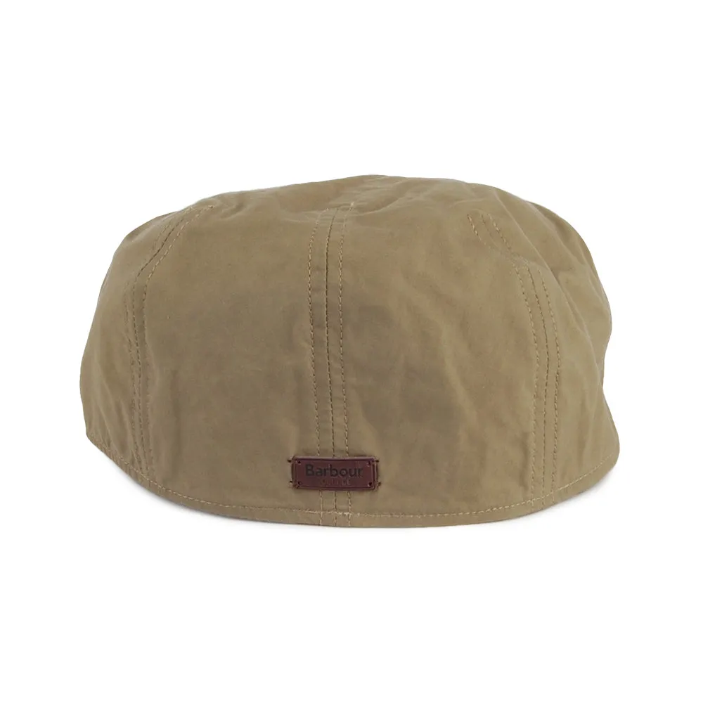 Barbour Hats Irvine Light Wax Flat Cap - Light Green