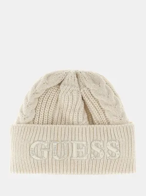 Beige Agathe Beanie