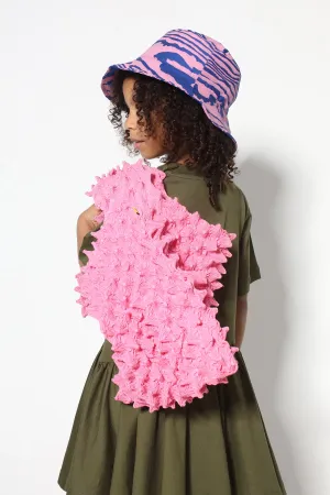 BLUE AND PINK BUCKET HAT