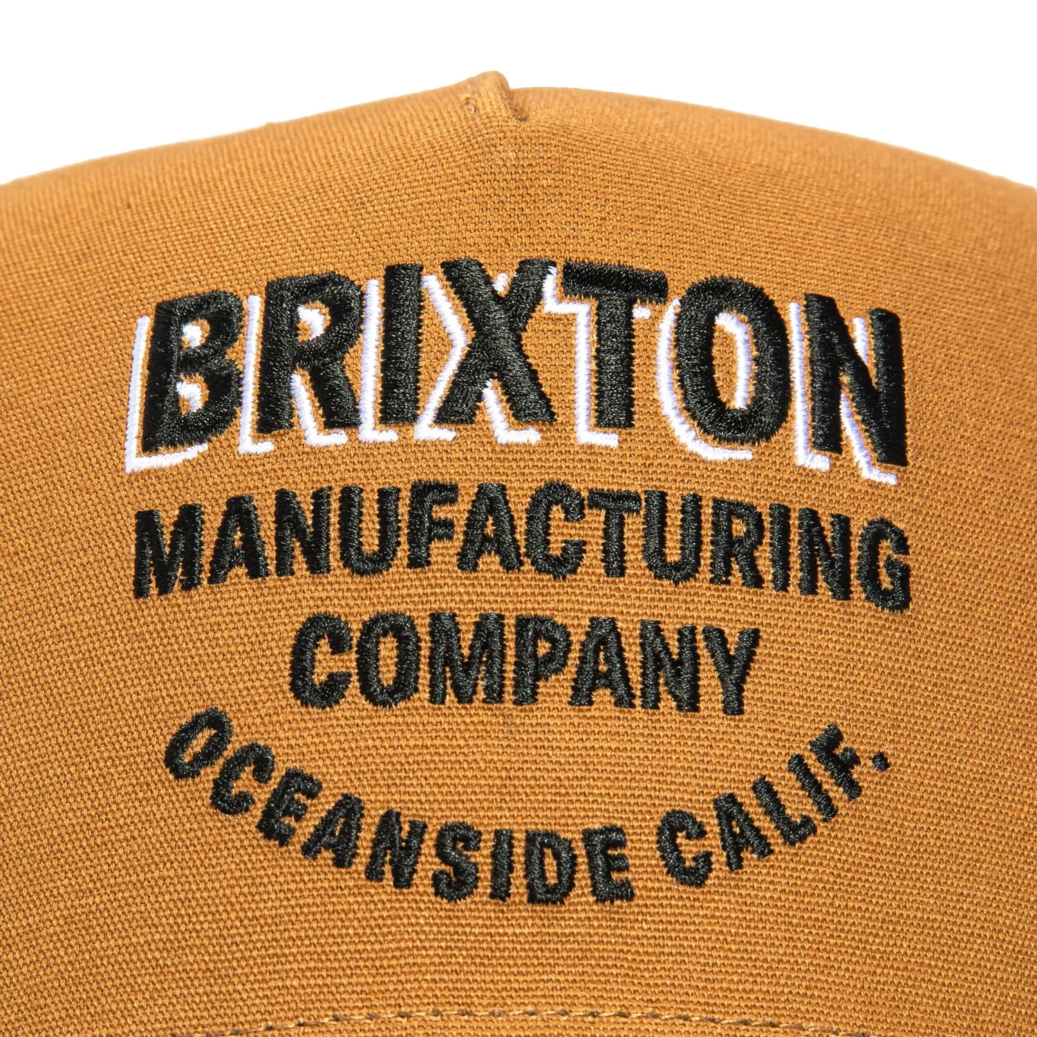 Brixton Redoubt Mesh Snapback Trucker Hat - Brown