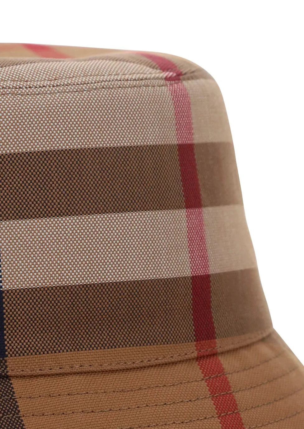 Burberry Check Pattern Bucket Hat