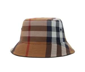 Burberry Check Pattern Bucket Hat