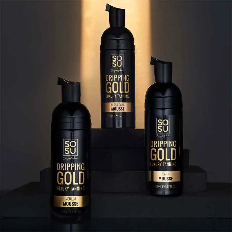 Dripping Gold Luxury Tanning Mousse - Ultra Dark