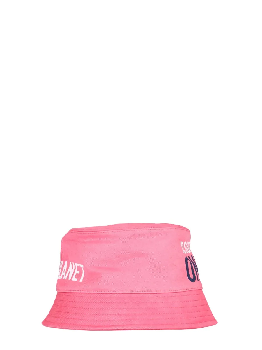 Dsquared2 Smiley Patch Slogan Bucket Hat