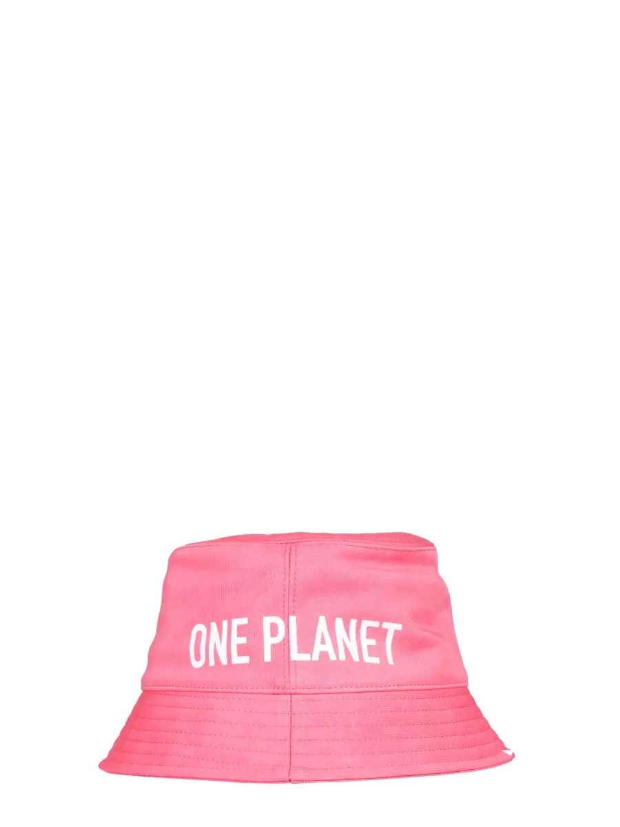 Dsquared2 Smiley Patch Slogan Bucket Hat