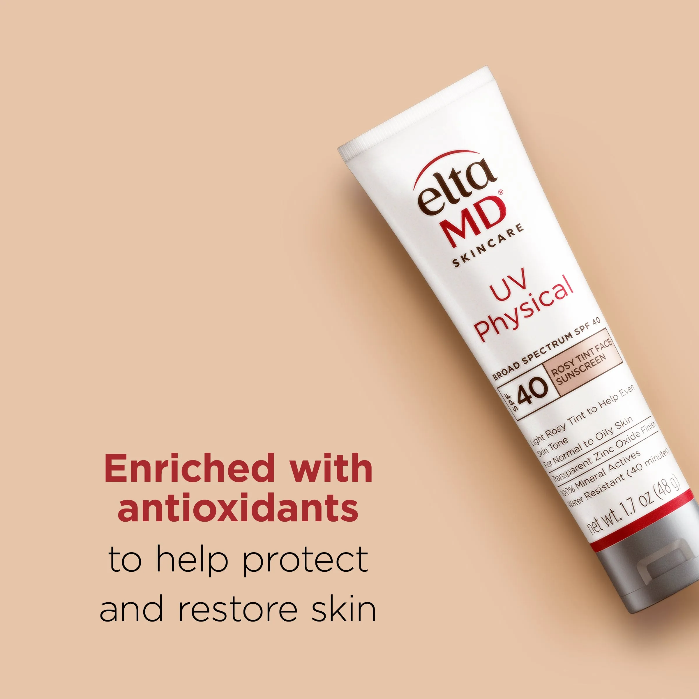 EltaMD UV Physical Broad-Spectrum SPF 40- Rosy Tint