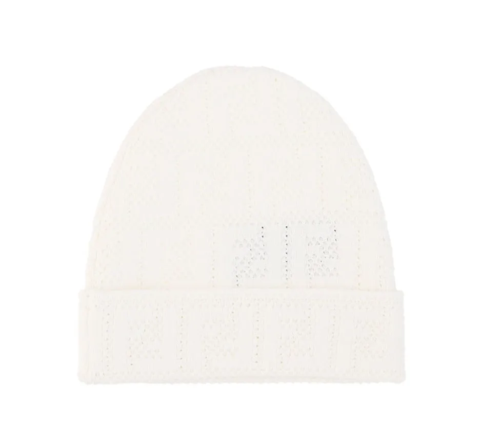 Fendi Allover FF Motif Beanie