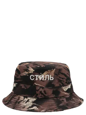 Heron Preston Logo Patch Bucket Hat