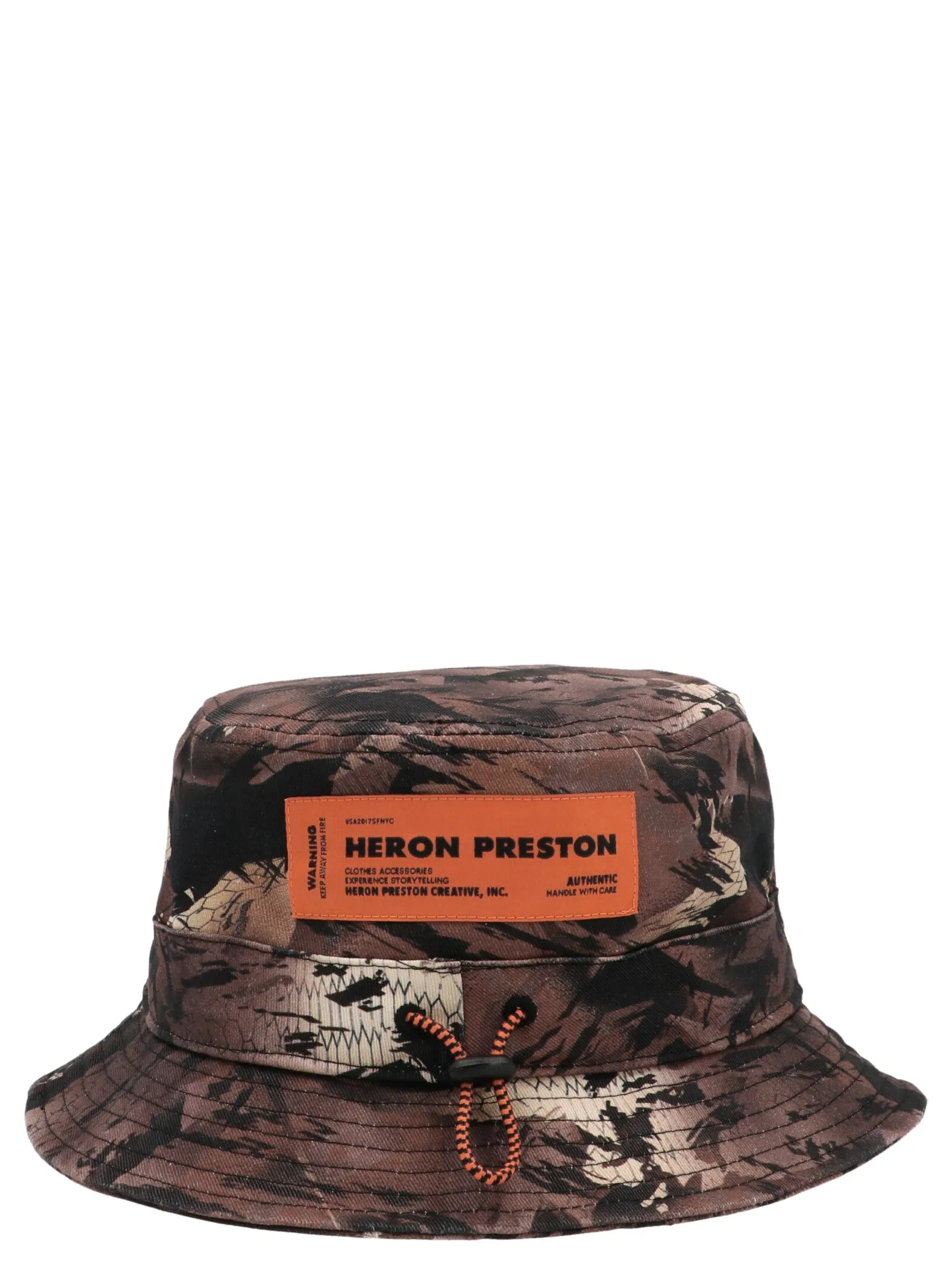 Heron Preston Logo Patch Bucket Hat