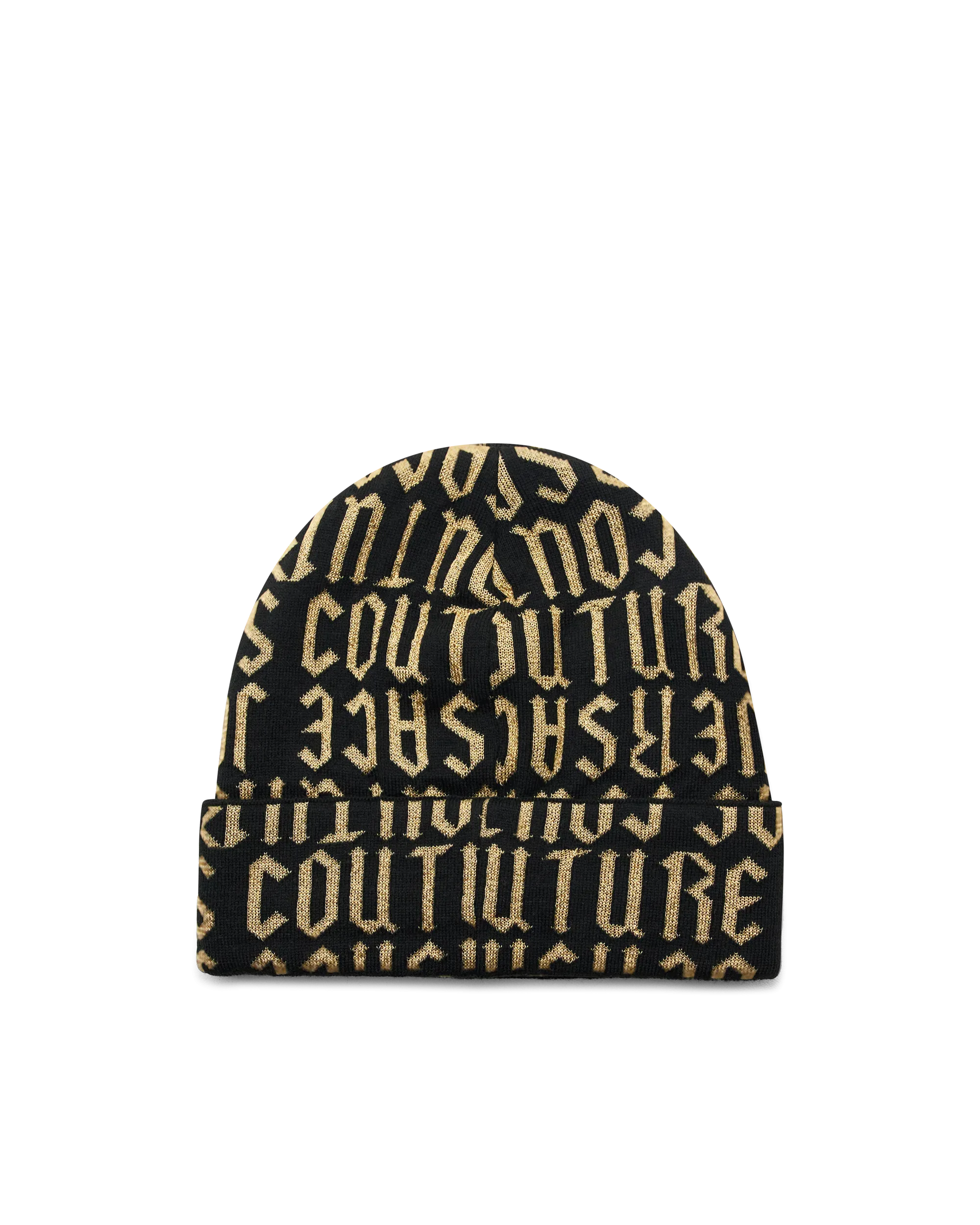 Intarsia Knit Logo Beanie