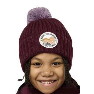 jack wolfskin Pompom Badge Kids Beanie