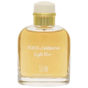 Light Blue Sun by Dolce & Gabbana cologne for men EDT 4.2 oz New Tester