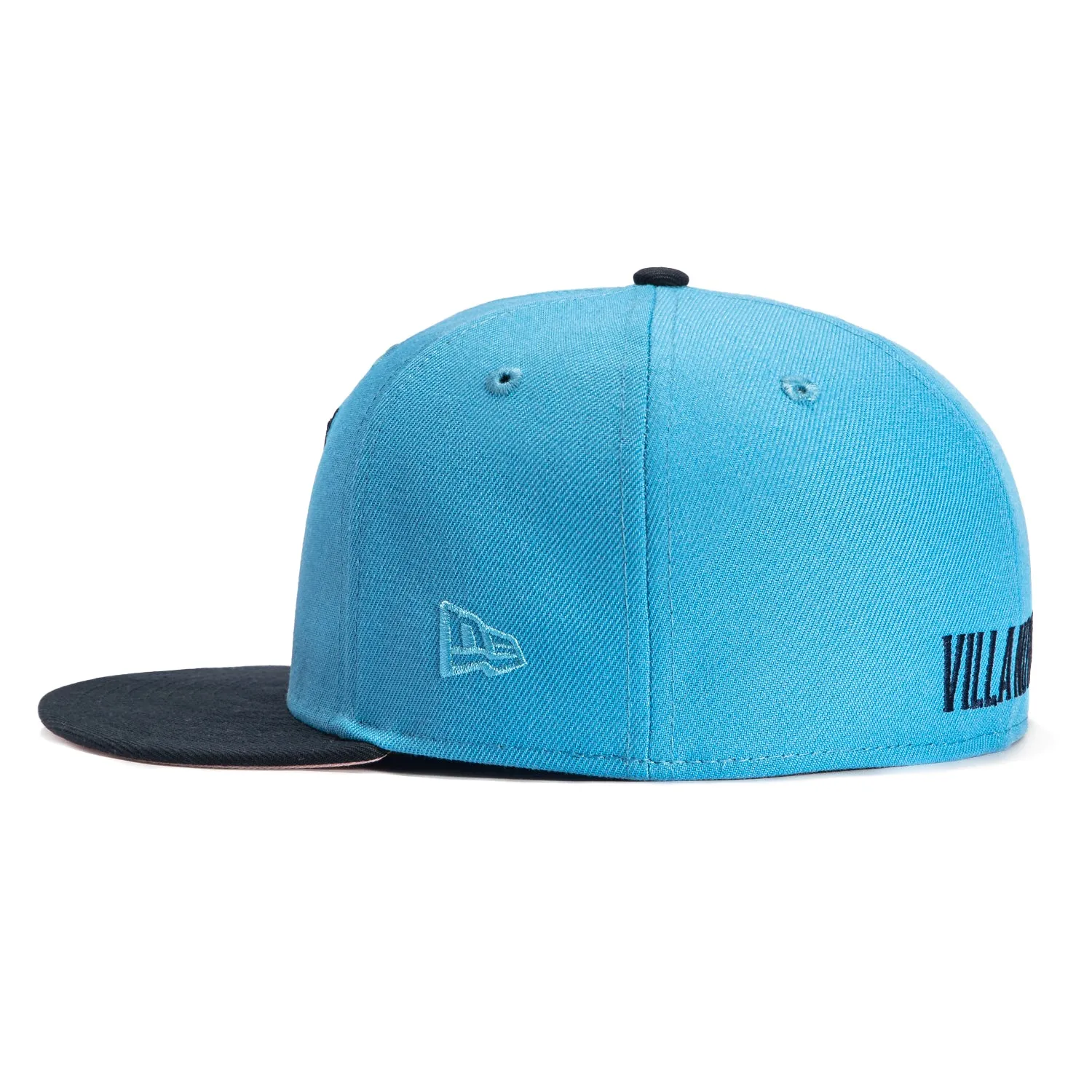 New Era 59Fifty Villanova Wildcats 1985 Final Four Patch Hat - Light Blue. Navy