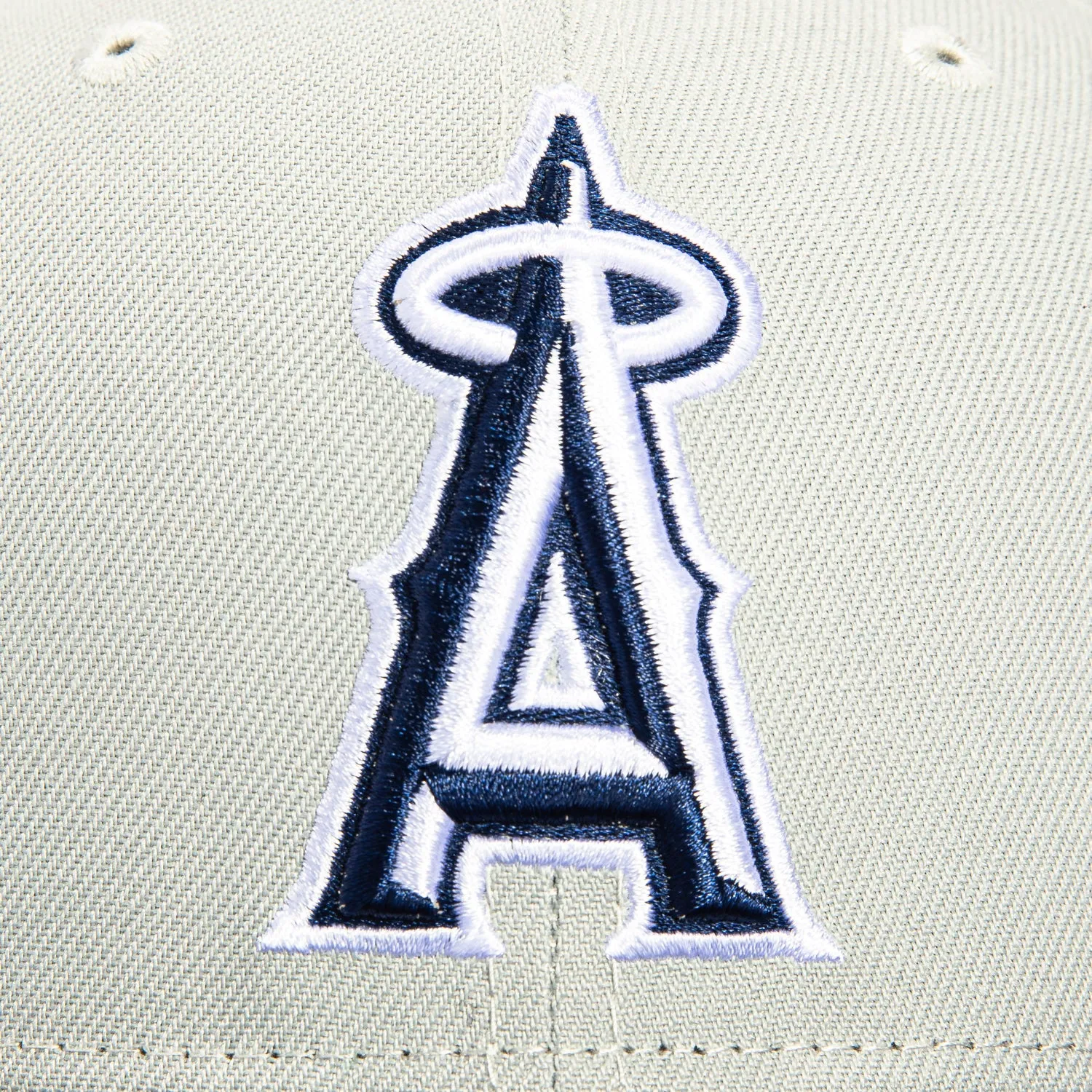 New Era 9Fifty Los Angeles Angels Snapback Hat - Grey. Light Navy
