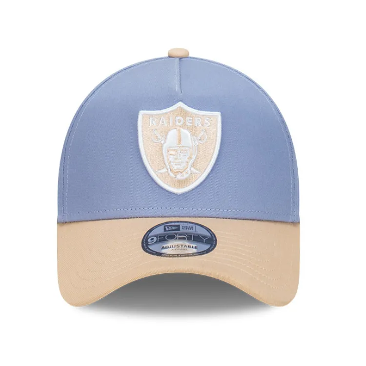 New Era Las Vegas Raiders 9FORTY A Frame - Blueberry Cream