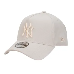 New Era New York Yankees 9FORTY A Frame - Stone/Ivory
