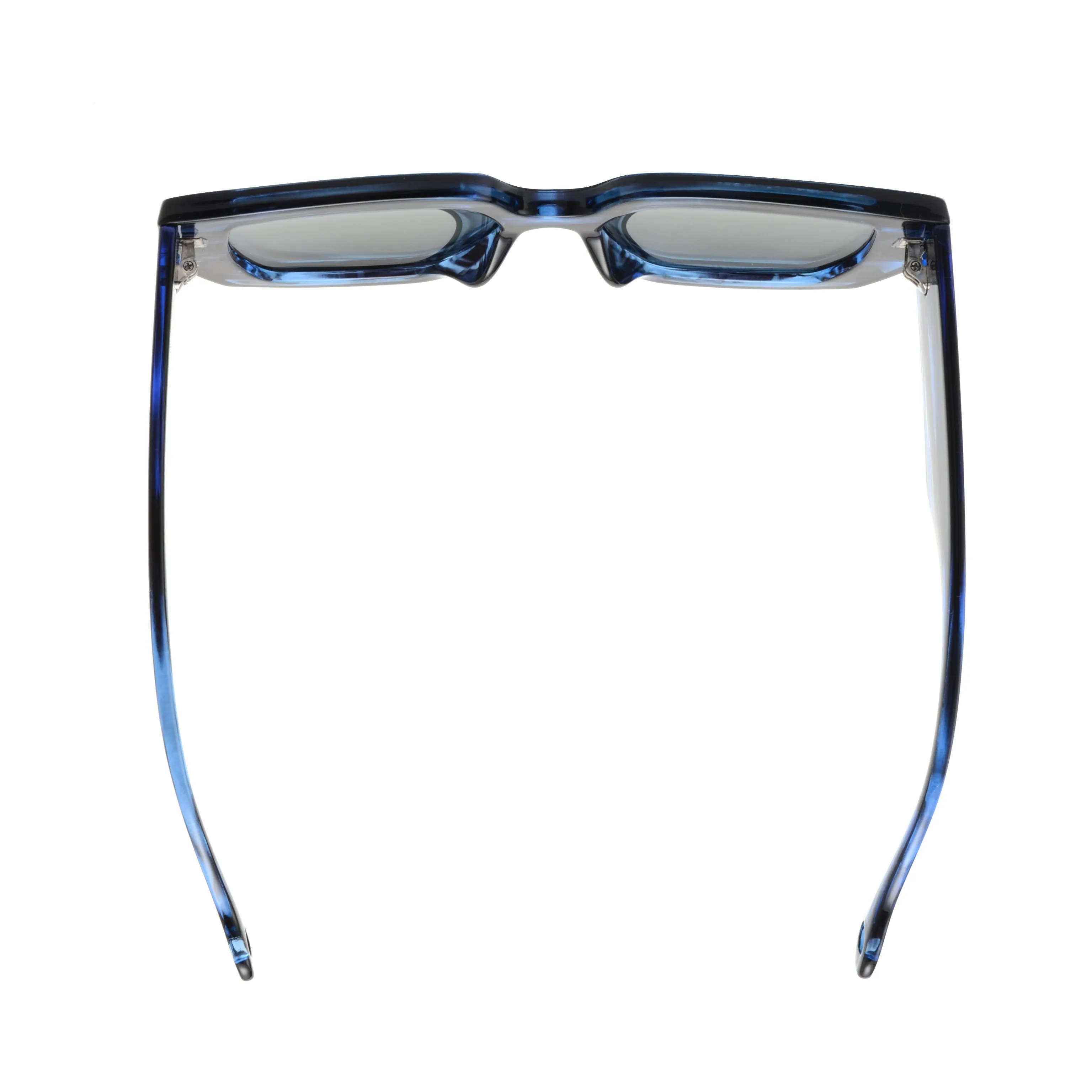 NYLA | Blue & Black Streaks | Smokey Polarized Lens