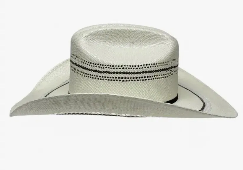 Ponderosa Cream Straw Cattleman Cowboy Hat