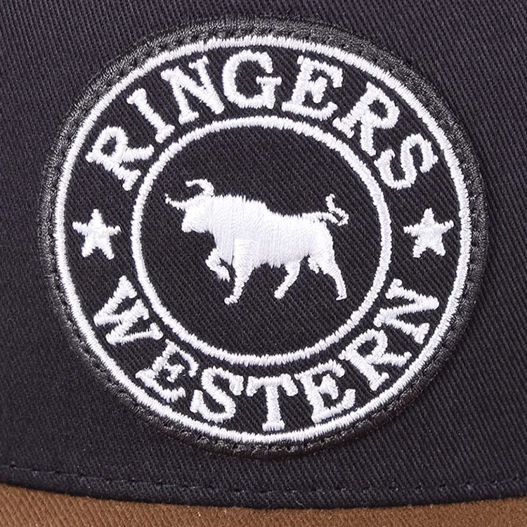 Ringers Western Signature Bull Trucker - Dark Navy/Clay