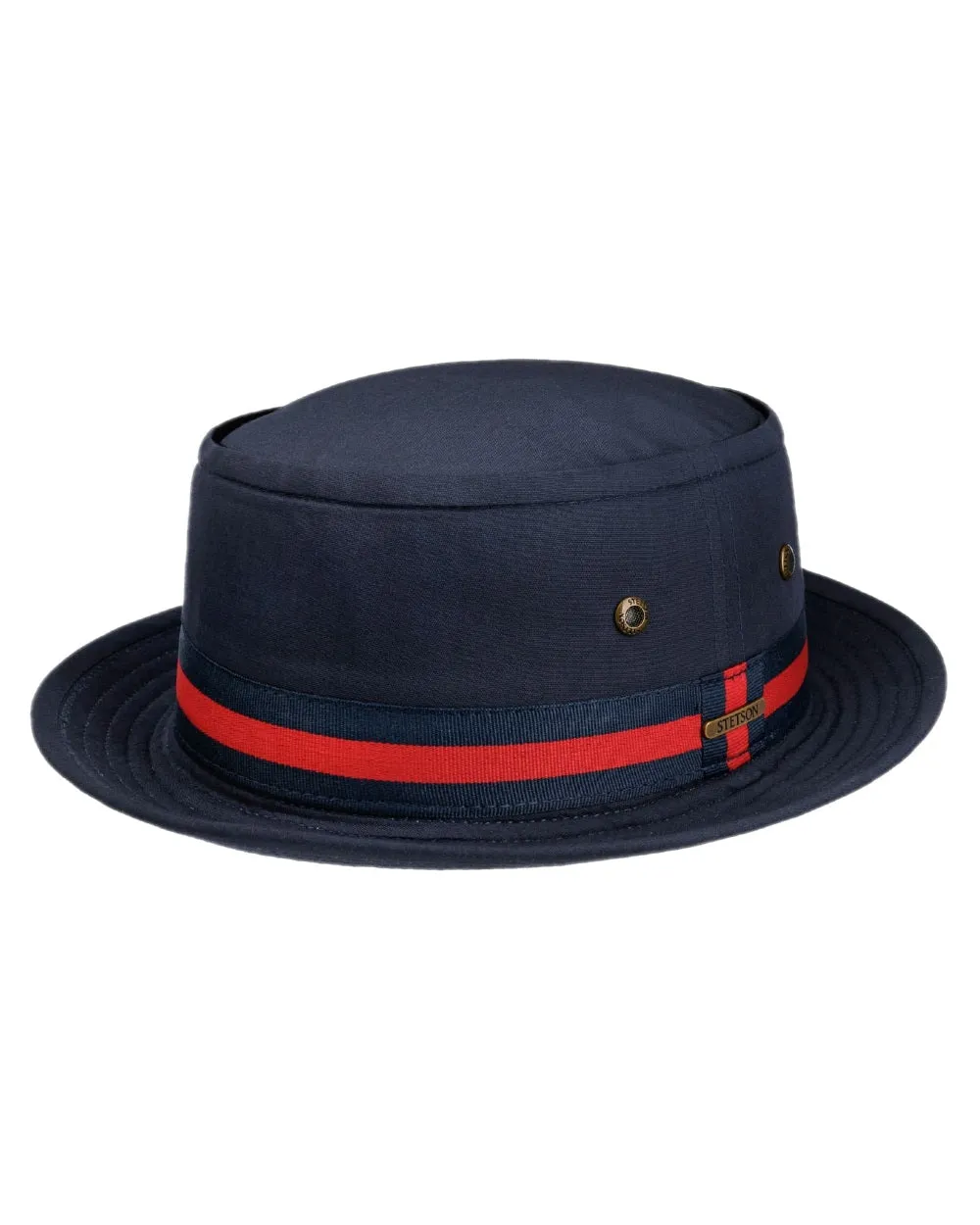 Stetson Classic Band Pork Pie Cloth Hat