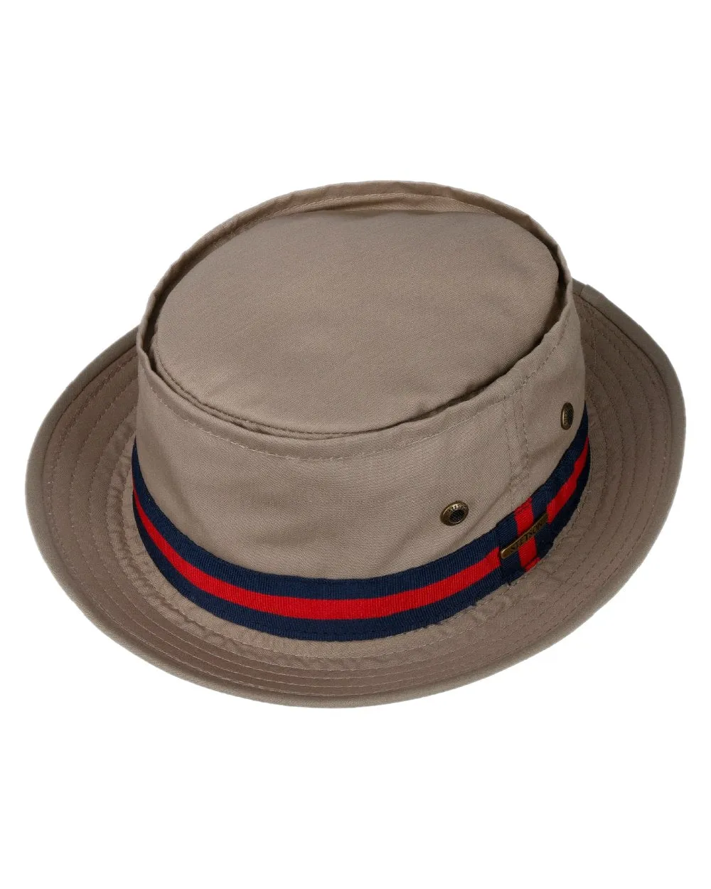 Stetson Classic Band Pork Pie Cloth Hat