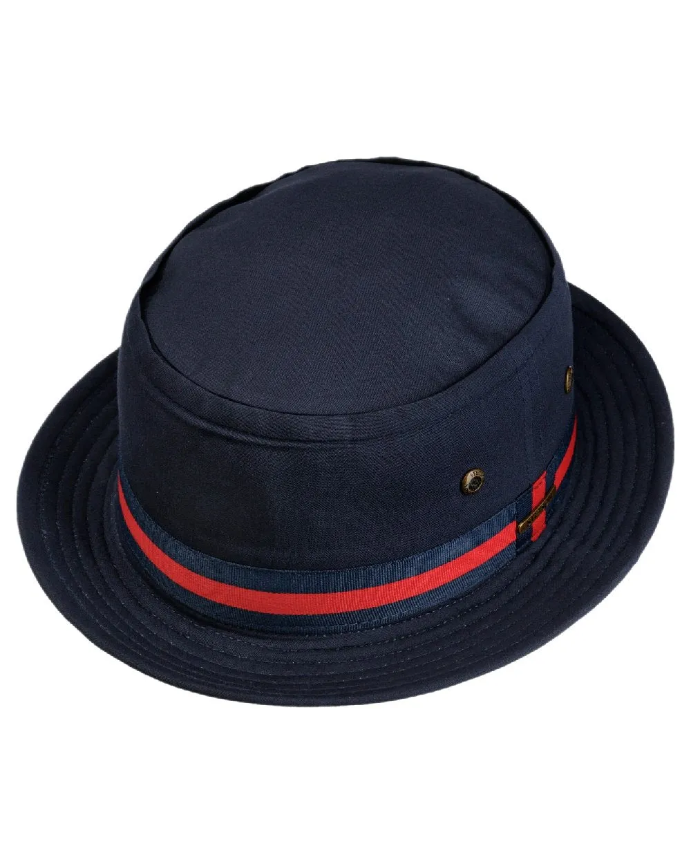 Stetson Classic Band Pork Pie Cloth Hat