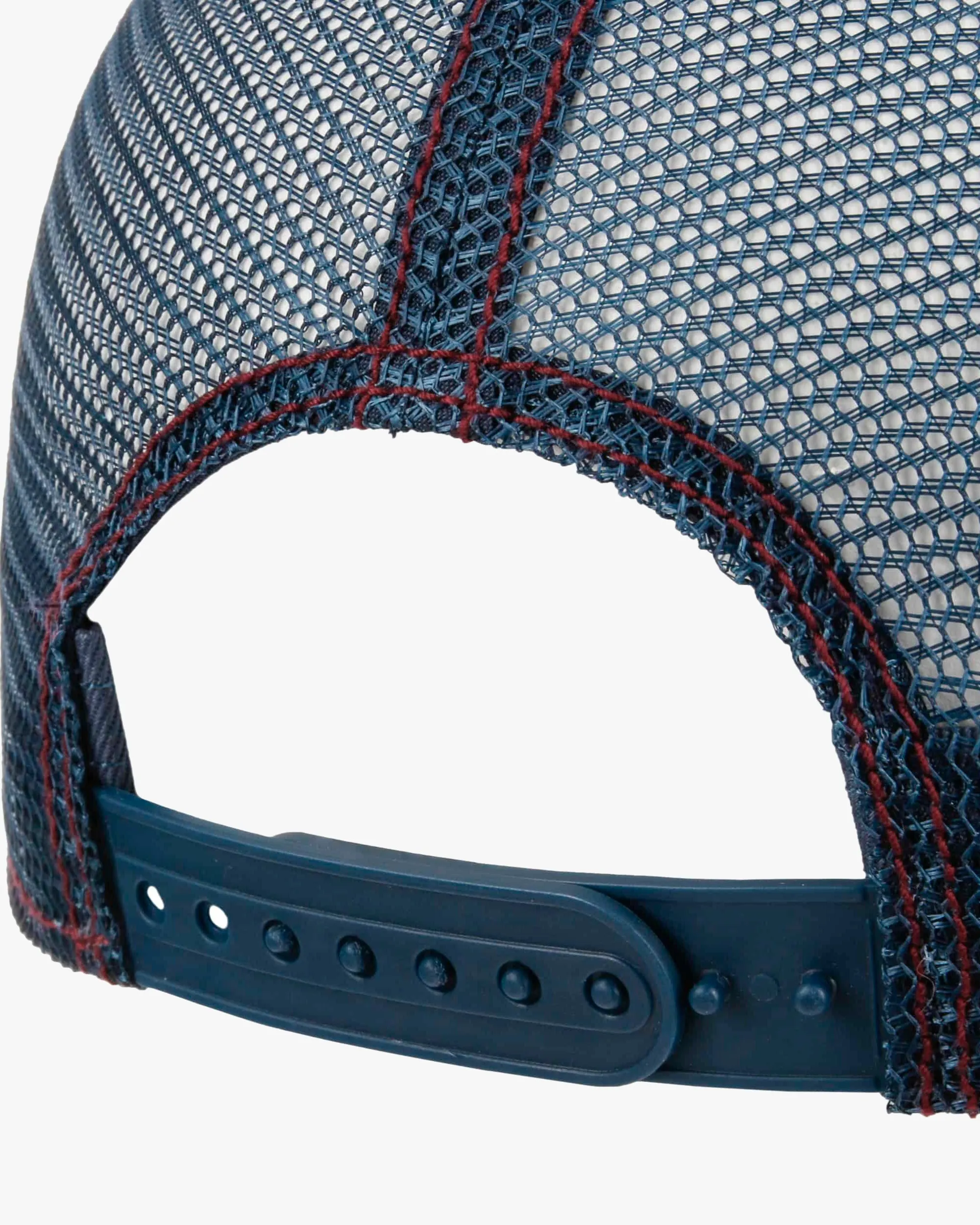 Stetson Vintage Print Trucker Cap - Blue
